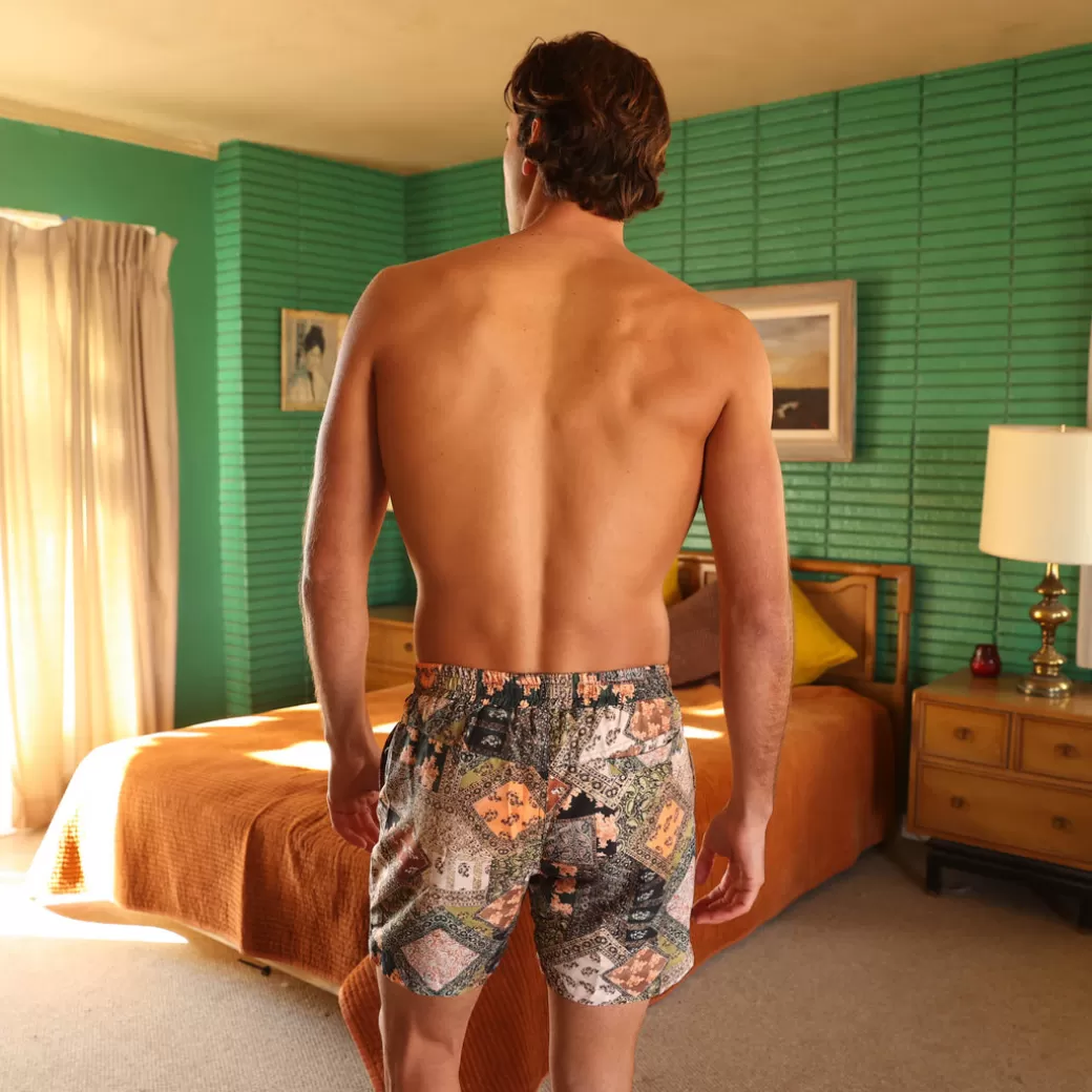 Shop Daisies & Daggers<Kulani Kinis Men'S Swim Trunks – Burnt Sage New Arrivals