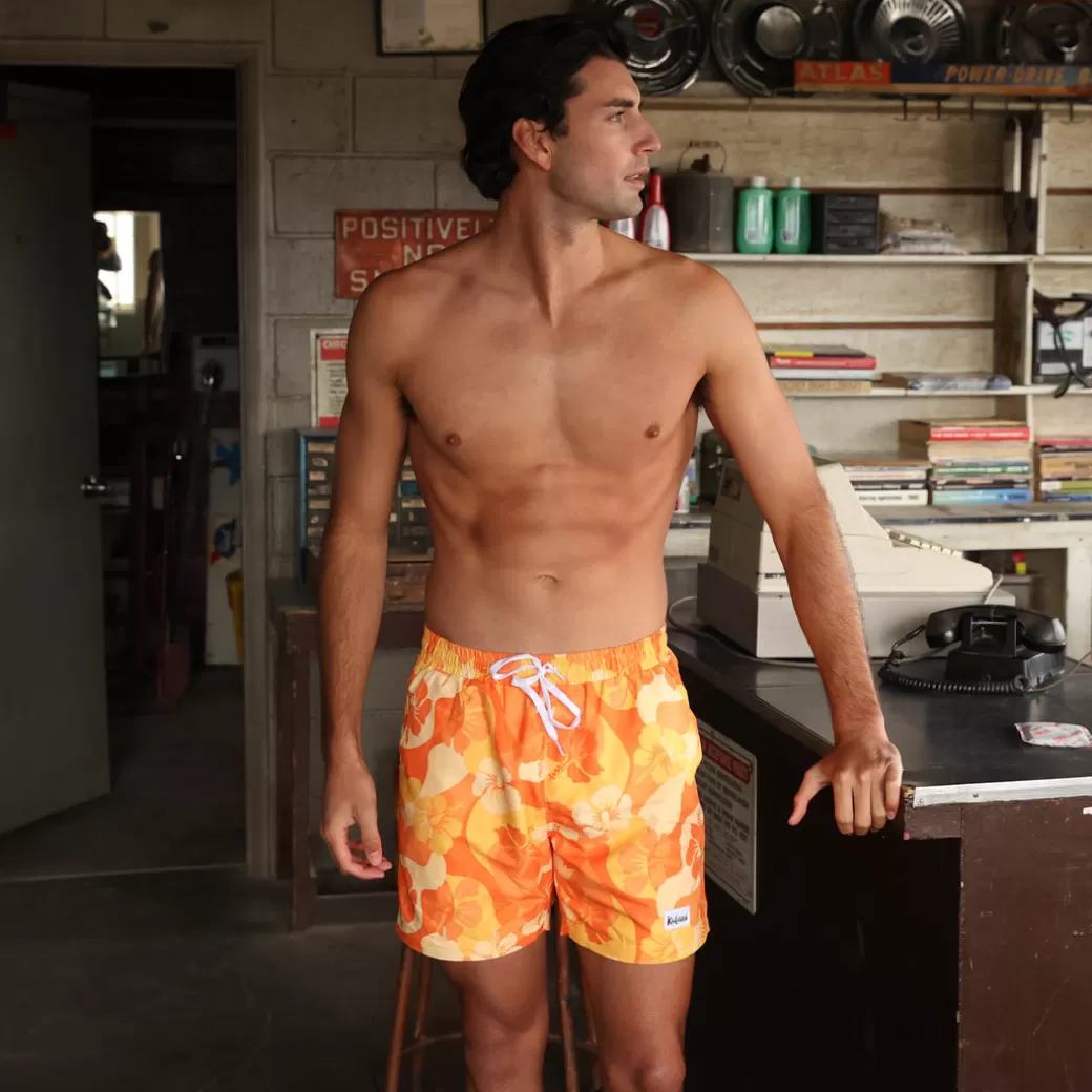 Shop Daisies & Daggers<Kulani Kinis Men'S Swim Trunks – Dreamsicle New Arrivals