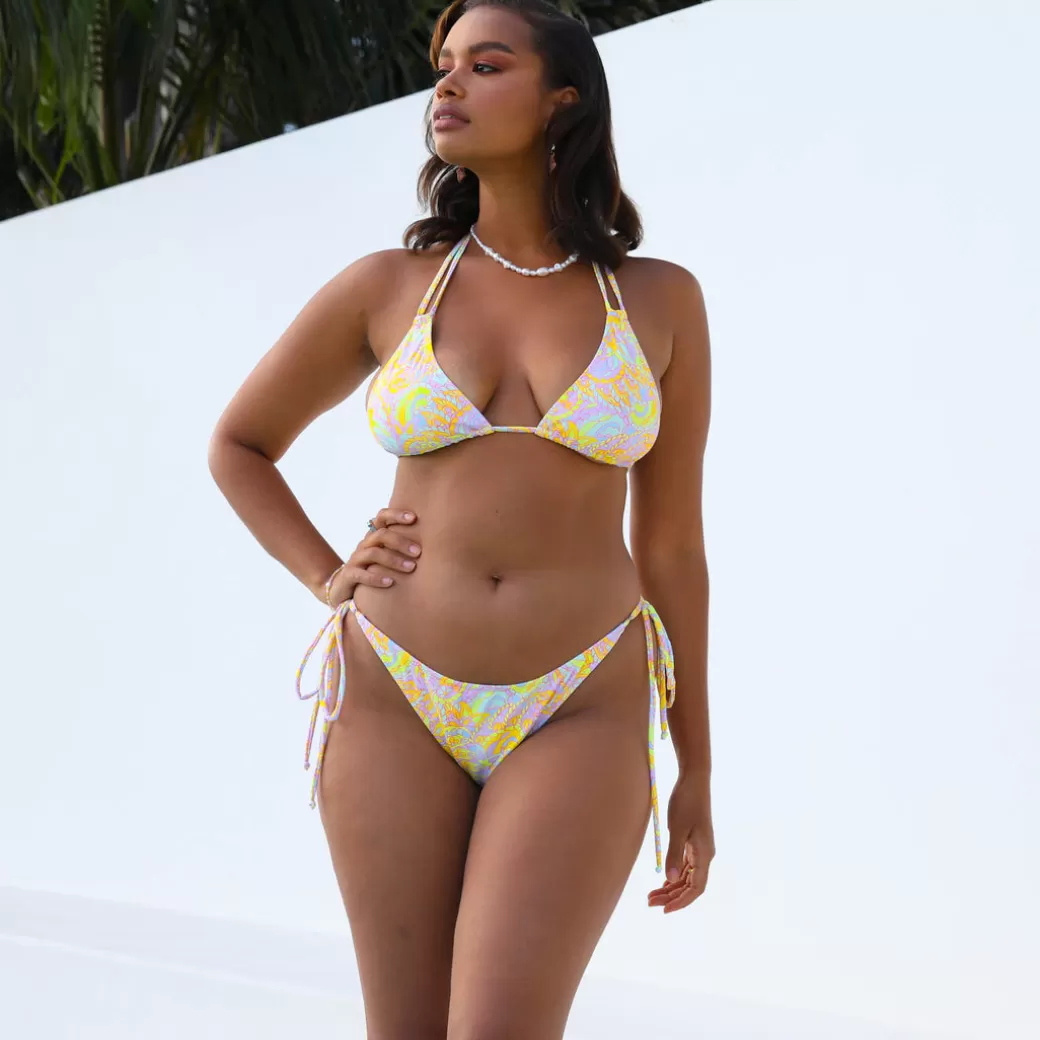 Tanning Tops<Kulani Kinis New Arrivals Halter Bralette Bikini Top – Whipped Wonder