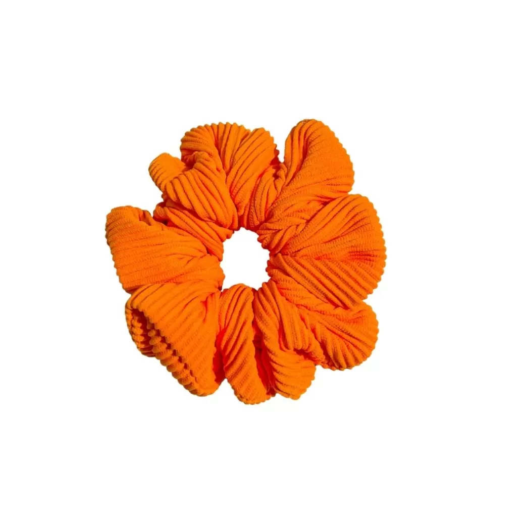 Scrunchies<Kulani Kinis Scrunchies Scrunchie – Papaya Ribbed